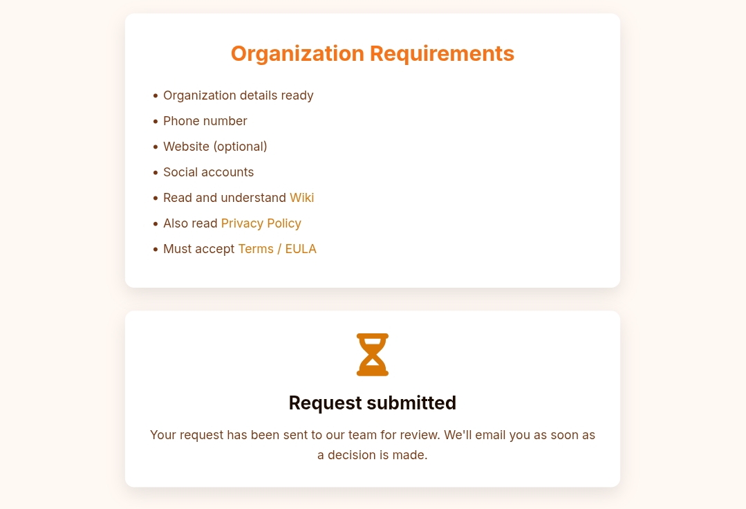 Await Approval